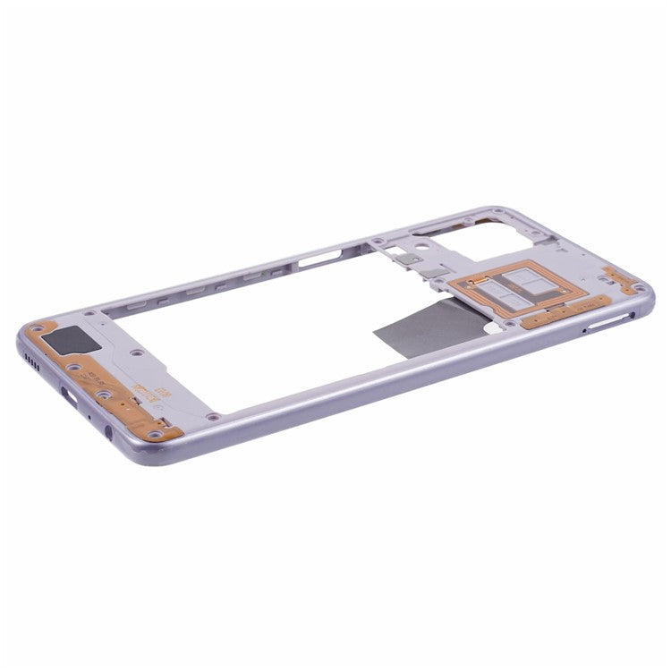 For-Samsung-Galaxy-A22-4G-(EU-Version)-A225-OEM-Middle-Plate-Frame-Replacement-(without-Logo)--Purple