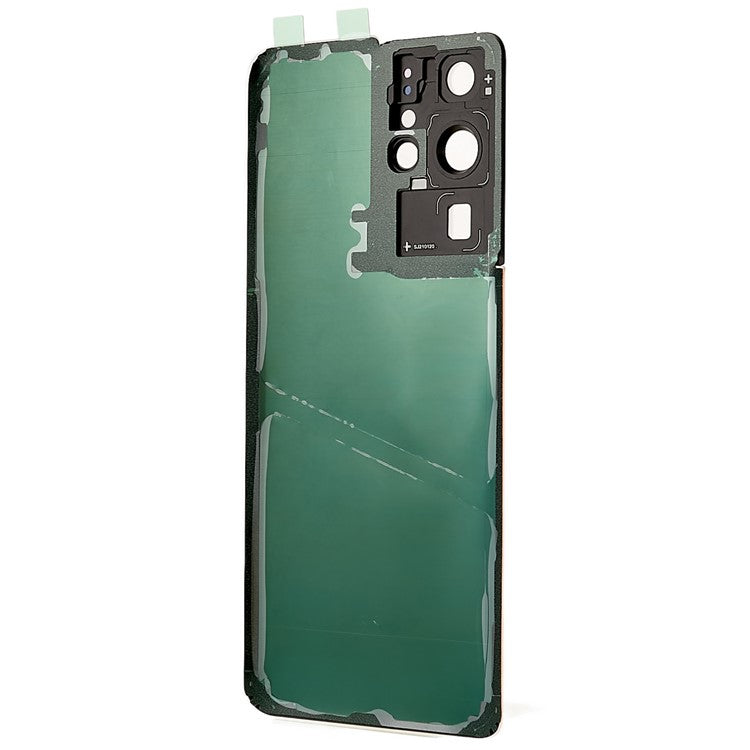 For-Samsung-Galaxy-S21-Ultra-5G-Housing-Battery-Door-Back-Cover-with-Camera-Ring-Cover-(without-Logo)--Pink