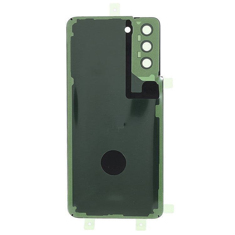 For-Samsung-Galaxy-S21+-5G-Housing-Battery-Door-Back-Cover-Replacement-Parts-with-Camera-Ring-Cover-(without-Logo)--Grey