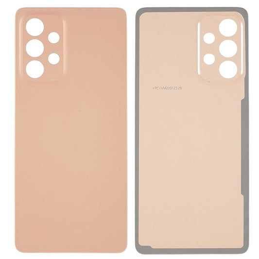 For-Samsung-Galaxy-A53-5G-A536-OEM-Plastic-Battery-Back-Cover-Replacement-Parts--Peach