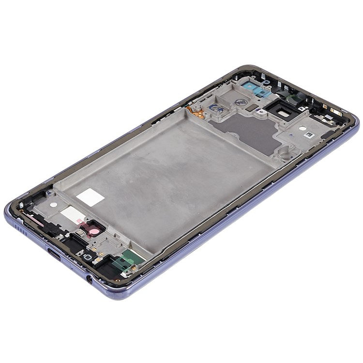 For-Samsung-Galaxy-A72-4G-A725F-OEM-Front-Housing-Frame-Repair-Part-(without-Logo)--Awesome-Violet