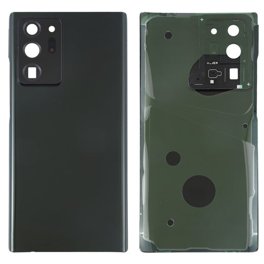 For-Samsung-Galaxy-Note20-Ultra-N985-/-Note20-Ultra-5G-N986-Battery-Housing-with-Adhesive-Sticker+Camera-Lens-Cover--Black