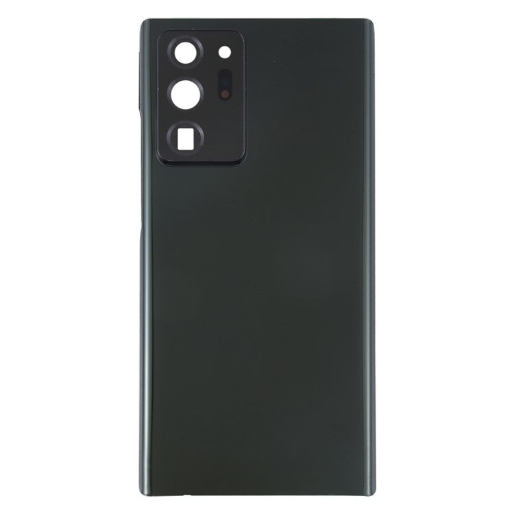 For-Samsung-Galaxy-Note20-Ultra-N985-/-Note20-Ultra-5G-N986-Battery-Housing-with-Adhesive-Sticker+Camera-Lens-Cover--Black