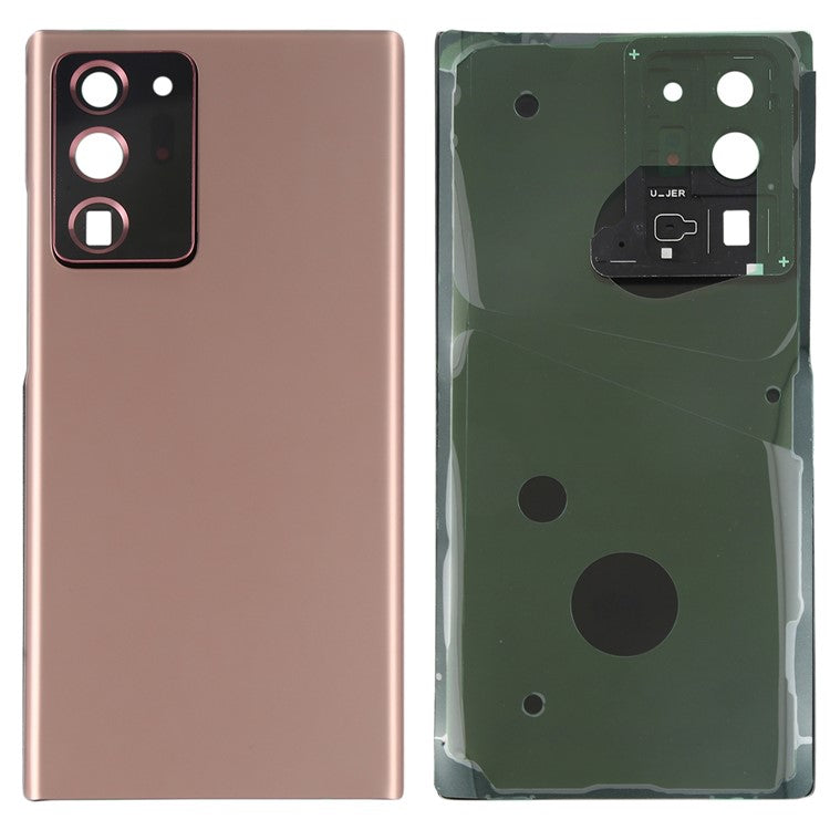 For-Samsung-Galaxy-Note20-Ultra-N985-/-Note20-Ultra-5G-N986-Battery-Housing-with-Adhesive-Sticker+Camera-Lens-Cover--Gold