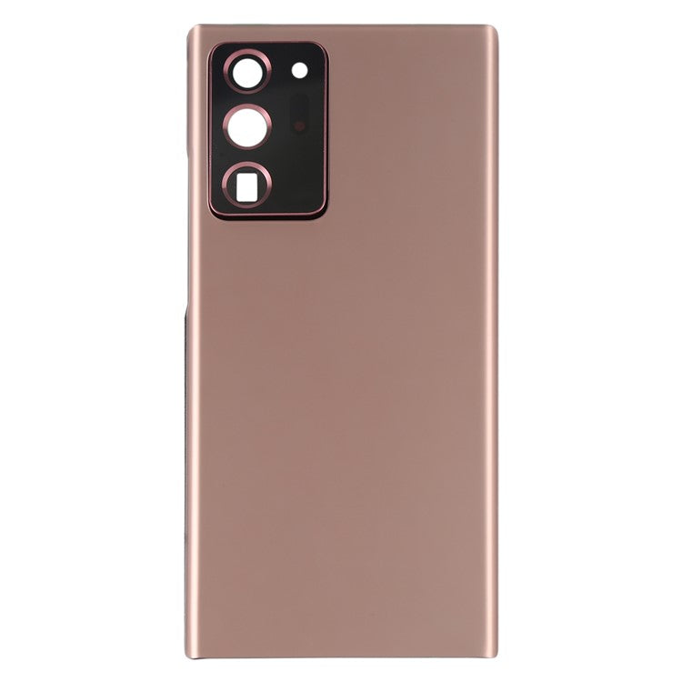 For-Samsung-Galaxy-Note20-Ultra-N985-/-Note20-Ultra-5G-N986-Battery-Housing-with-Adhesive-Sticker+Camera-Lens-Cover--Gold