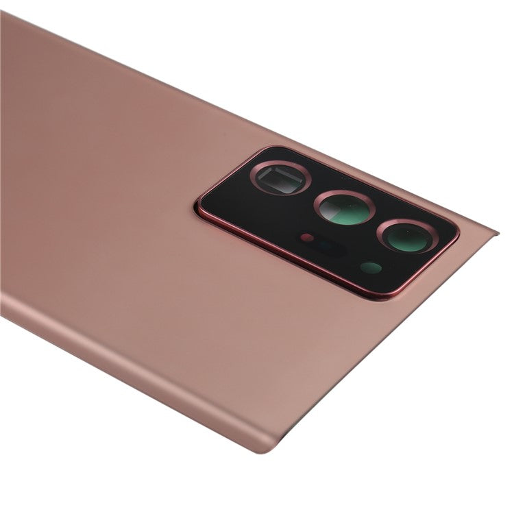 For-Samsung-Galaxy-Note20-Ultra-N985-/-Note20-Ultra-5G-N986-Battery-Housing-with-Adhesive-Sticker+Camera-Lens-Cover--Gold
