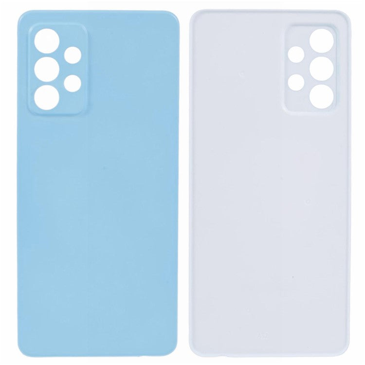 For-Samsung-Galaxy-A52s-5G-A528-/-A52-5G-A526-/-A52-4G-A525-Back-Battery-Housing-Cover-Replacement-(without-Logo)--Blue