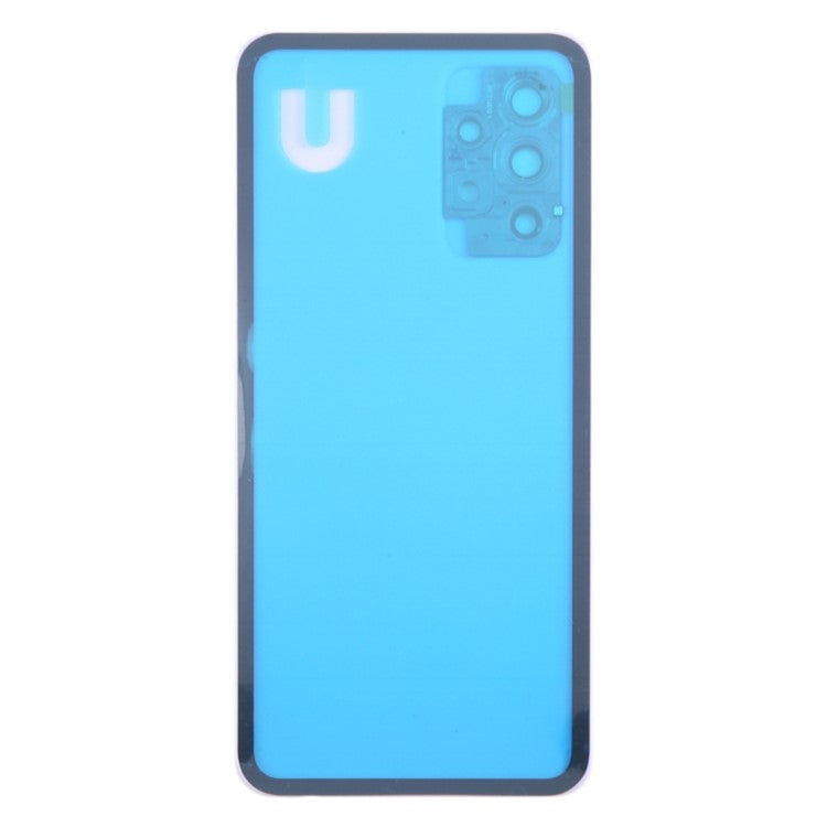 For-Samsung-Galaxy-A52s-5G-A528-/-A52-5G-A526-/-A52-4G-A525-Battery-Housing-with-Adhesive-Sticker+Camera-Lens-Cover--Purple