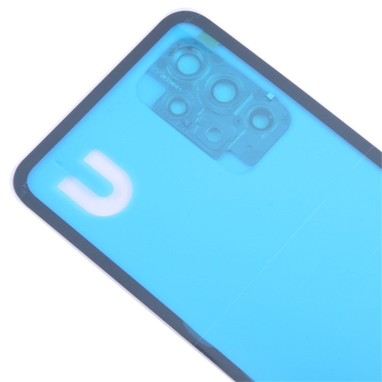 For-Samsung-Galaxy-A52s-5G-A528-/-A52-5G-A526-/-A52-4G-A525-Battery-Housing-with-Adhesive-Sticker+Camera-Lens-Cover--Purple