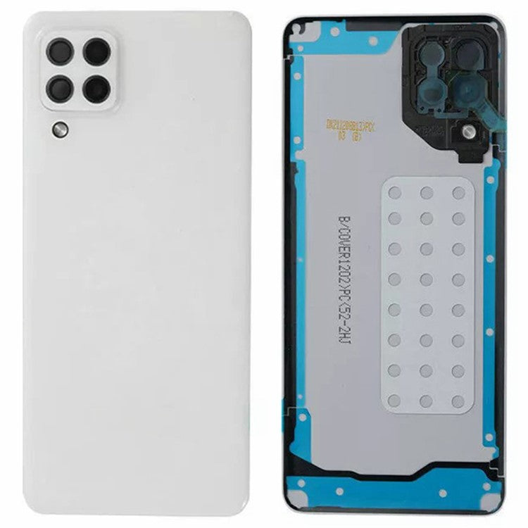 For-Samsung-Galaxy-A22-4G-(EU-Version)-A225-Battery-Housing-with-Adhesive-Sticker-+-Camera-Lens-Cover-(Without-Logo)--White