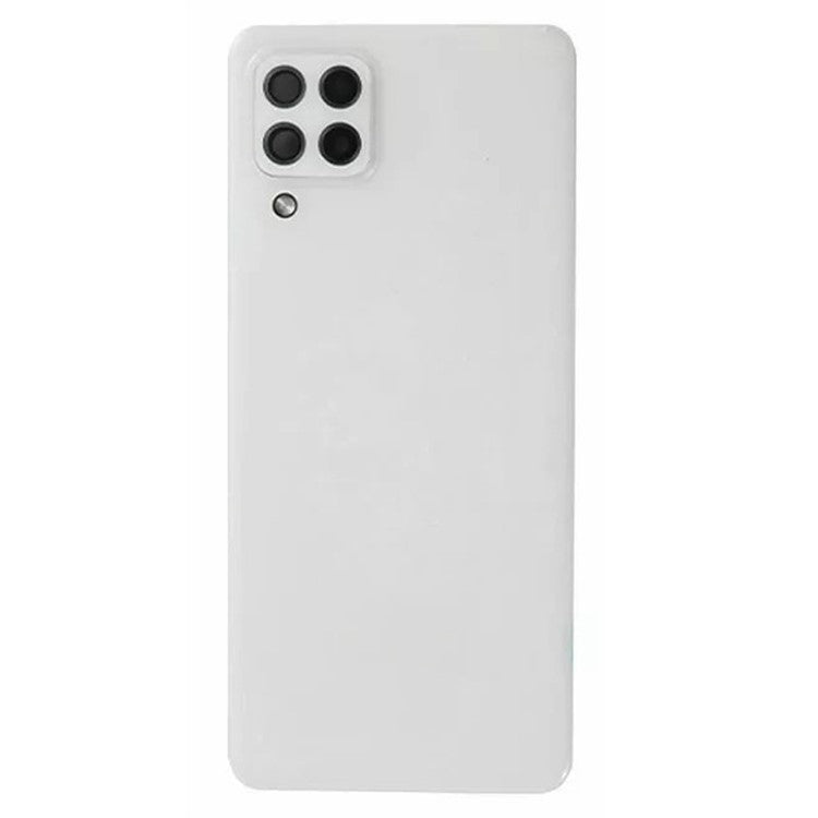 For-Samsung-Galaxy-A22-4G-(EU-Version)-A225-Battery-Housing-with-Adhesive-Sticker-+-Camera-Lens-Cover-(Without-Logo)--White