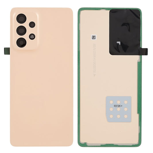 For-Samsung-Galaxy-A53-5G-A536-Battery-Housing-with-Adhesive-Sticker-+-Camera-Lens-Cover-(Without-Logo)--Pink