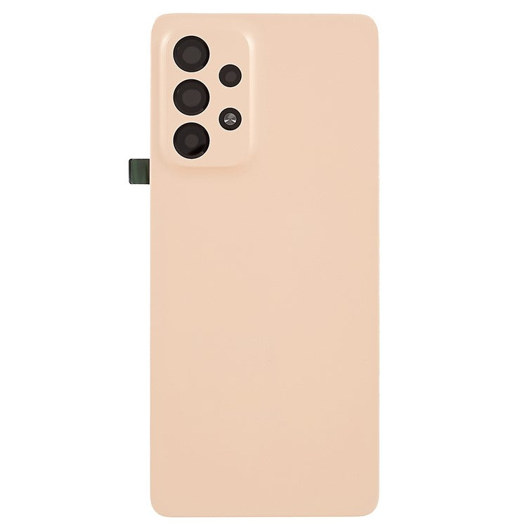 For-Samsung-Galaxy-A53-5G-A536-Battery-Housing-with-Adhesive-Sticker-+-Camera-Lens-Cover-(Without-Logo)--Pink