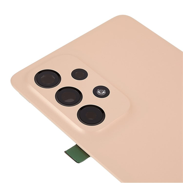 For-Samsung-Galaxy-A53-5G-A536-Battery-Housing-with-Adhesive-Sticker-+-Camera-Lens-Cover-(Without-Logo)--Pink
