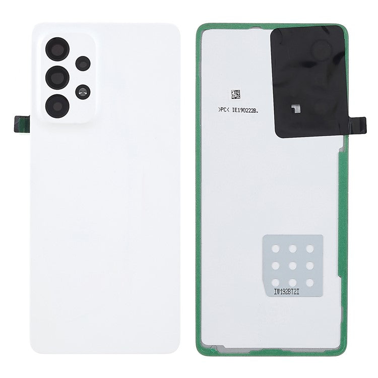 For-Samsung-Galaxy-A53-5G-A536-Battery-Housing-with-Adhesive-Sticker-+-Camera-Lens-Cover-(Without-Logo)--White