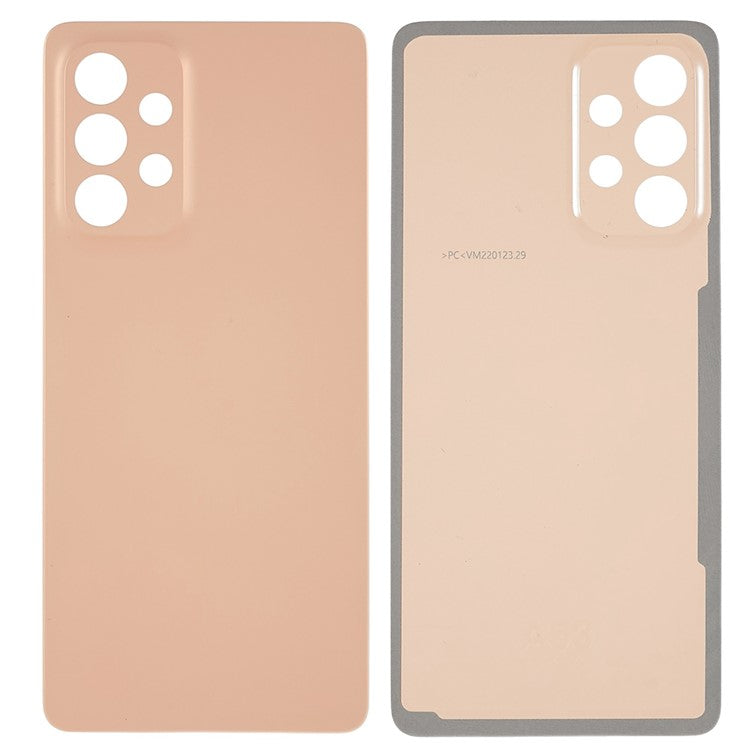 For-Samsung-Galaxy-A53-5G-A536-Back-Battery-Housing-Cover-Replacement-(without-Logo)--Pink
