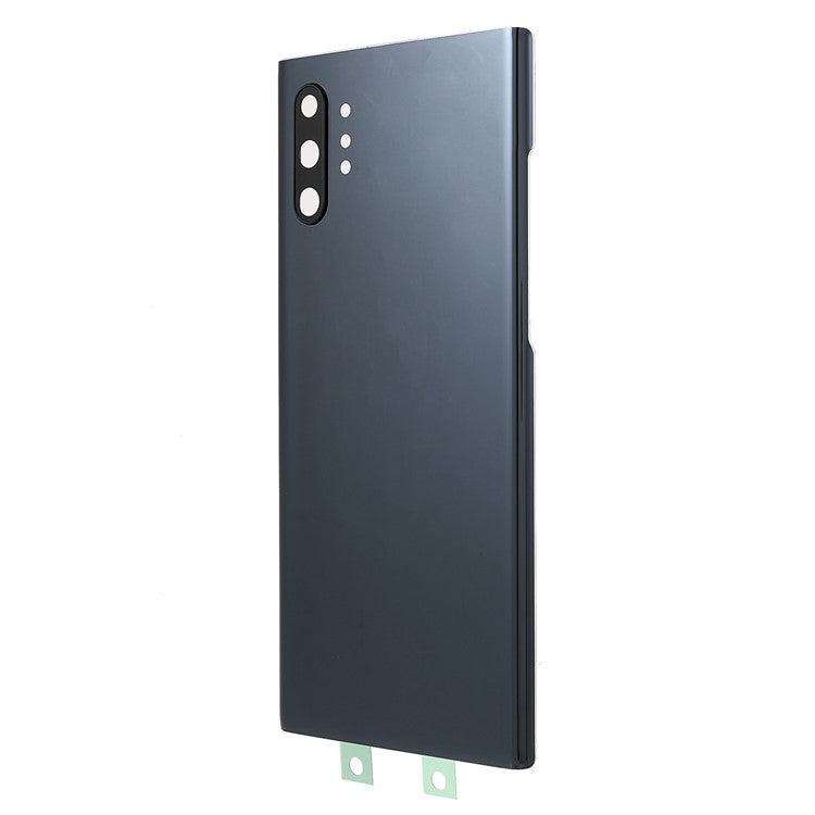 For-Samsung-Galaxy-Note-10-Plus-4G-N975-/-Note-10-Plus-5G-N976-Battery-Housing-with-Adhesive-Sticker+Camera-Lens-Cover--Black