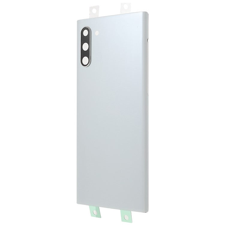 For-Samsung-Galaxy-Note-10-4G-N970-/-Note-10-5G-N971-Battery-Housing-with-Adhesive-Sticker+Camera-Lens-Cover--White