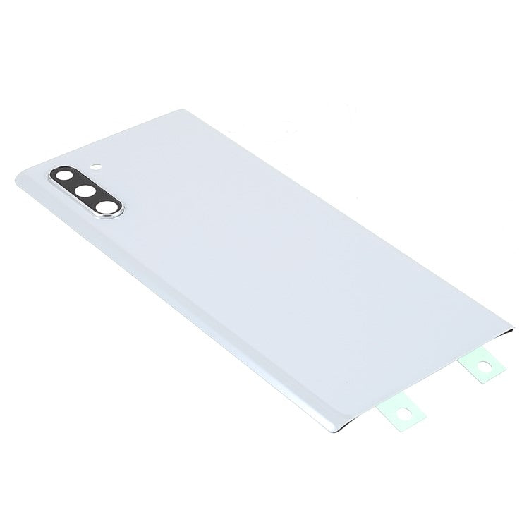 For-Samsung-Galaxy-Note-10-4G-N970-/-Note-10-5G-N971-Battery-Housing-with-Adhesive-Sticker+Camera-Lens-Cover--White