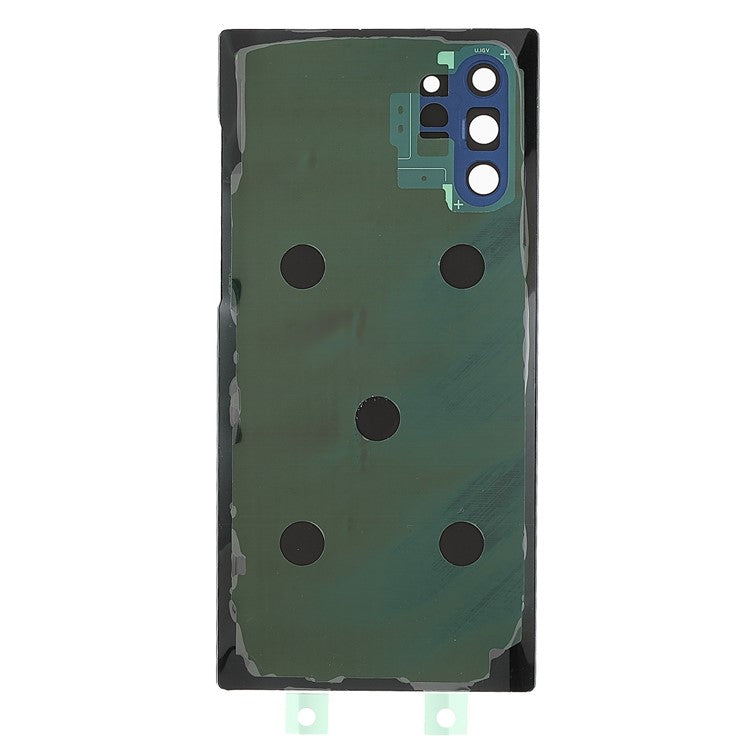For-Samsung-Galaxy-Note-10-4G-N970-/-Note-10-5G-N971-Battery-Housing-with-Adhesive-Sticker+Camera-Lens-Cover--Blue