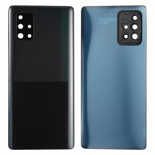 For-Samsung-Galaxy-A71-5G-SM-A716-Battery-Housing-with-Adhesive-Sticker-+-Camera-Lens-Cover-(without-Logo)--Black