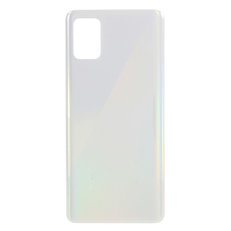 For-Samsung-Galaxy-A51-4G-SM-A515-Back-Battery-Housing-Cover-Replacement-Part-(without-Logo)--White