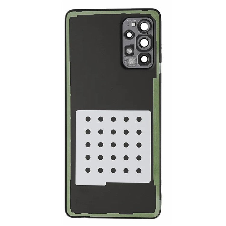For-Samsung-Galaxy-A72-4G-A725-Battery-Housing-with-Adhesive-Sticker+Camera-Lens-Cover--Black