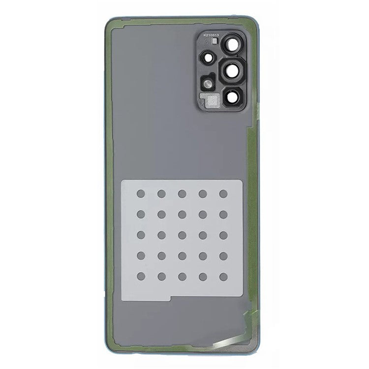 For-Samsung-Galaxy-A72-4G-A725-Battery-Housing-with-Adhesive-Sticker+Camera-Lens-Cover--Blue