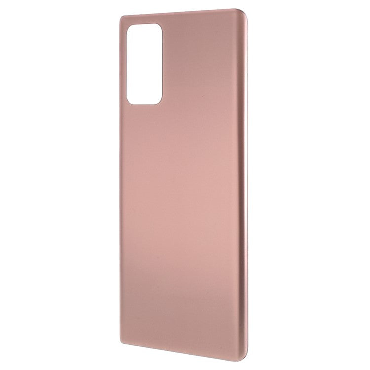 For-Samsung-Galaxy-Note20-N980-/-Note20-5G-N981-Battery-Housing-Cover-with-Adhesive-Sticker-(without-Logo)--Gold