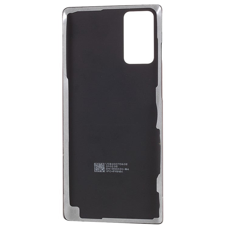 For-Samsung-Galaxy-Note20-N980-/-Note20-5G-N981-Battery-Housing-Cover-with-Adhesive-Sticker-(without-Logo)--Gold