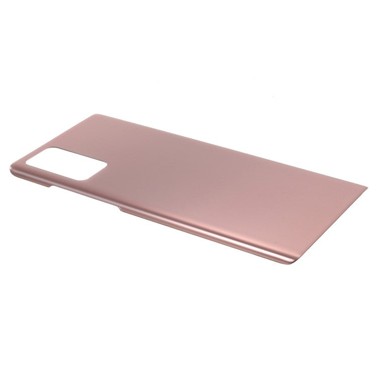 For-Samsung-Galaxy-Note20-N980-/-Note20-5G-N981-Battery-Housing-Cover-with-Adhesive-Sticker-(without-Logo)--Gold