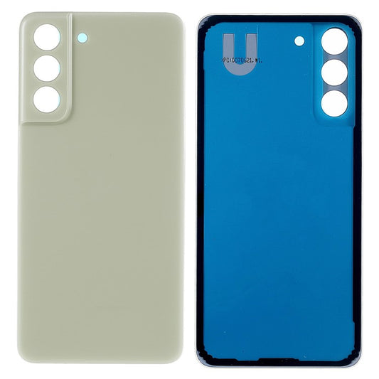 For-Samsung-Galaxy-S21-FE-5G-Battery-Housing-Cover-with-Adhesive-Sticker-(without-Logo)--Green