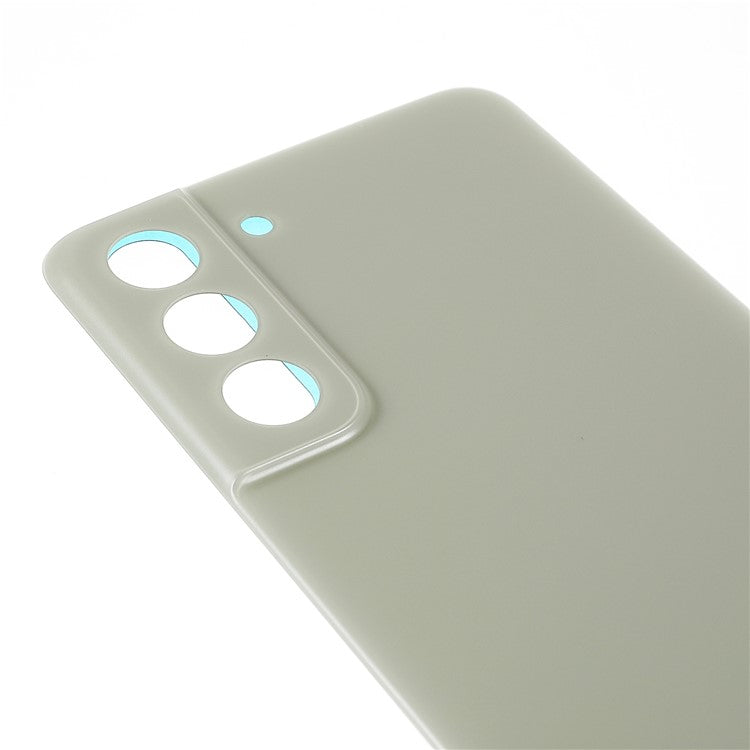 For-Samsung-Galaxy-S21-FE-5G-Battery-Housing-Cover-with-Adhesive-Sticker-(without-Logo)--Green