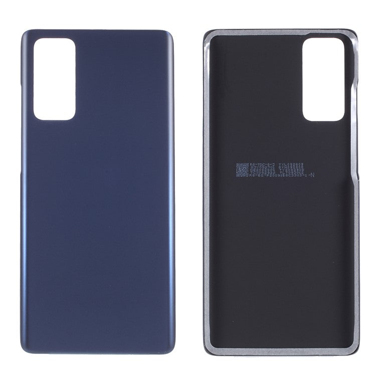 For-Samsung-Galaxy-S20-FE-G780-/-S20-FE-5G-G781-Battery-Housing-Cover-with-Adhesive-Sticker-(Without-Logo)--Blue