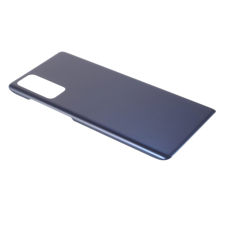 For-Samsung-Galaxy-S20-FE-G780-/-S20-FE-5G-G781-Battery-Housing-Cover-with-Adhesive-Sticker-(Without-Logo)--Blue