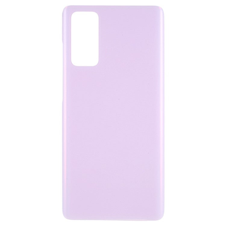 For-Samsung-Galaxy-S20-FE-G780-/-S20-FE-5G-G781-Battery-Housing-Cover-with-Adhesive-Sticker-(without-Logo)--Purple