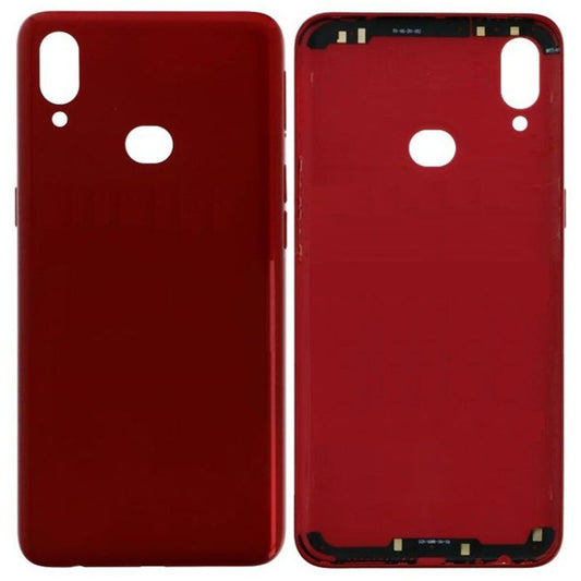 For-Samsung-Galaxy-A10s-A107-Back-Battery-Housing-Cover-Part-(Without-Logo)--Red