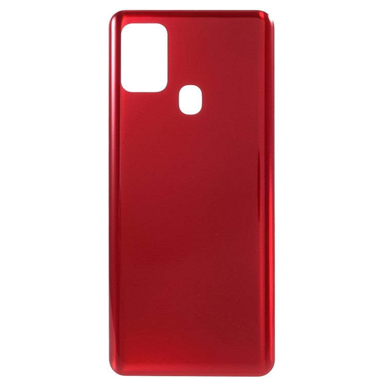 For-Samsung-Galaxy-A21s-A217-Back-Battery-Housing-Cover-Part-(Without-Logo)--Red