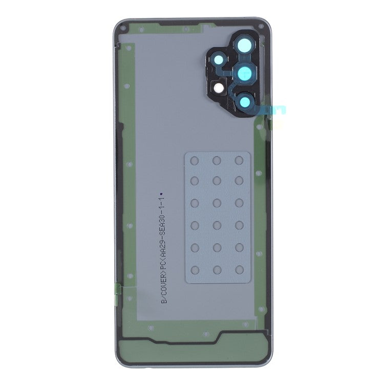 For-Samsung-Galaxy-A32-4G-(EU-Version)-A325-Battery-Housing-with-Adhesive-Sticker-+-Camera-Lens-Cover-(Without-Logo)--Black