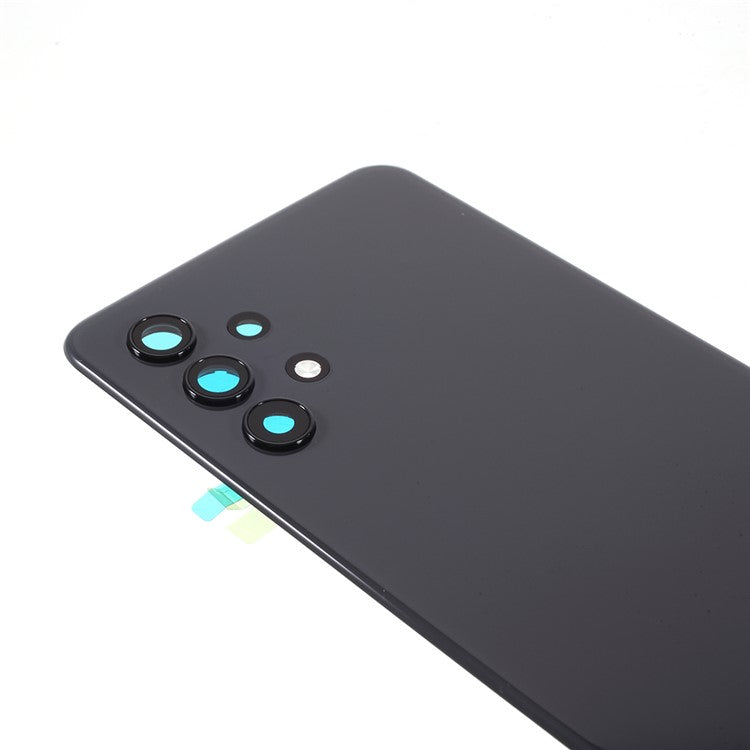 For-Samsung-Galaxy-A32-4G-(EU-Version)-A325-Battery-Housing-with-Adhesive-Sticker-+-Camera-Lens-Cover-(Without-Logo)--Black