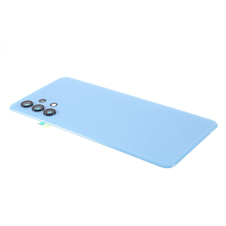 For-Samsung-Galaxy-A32-4G-(EU-Version)-A325-Battery-Housing-with-Adhesive-Sticker-+-Camera-Lens-Cover-(Without-Logo)--Blue