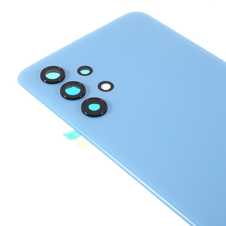 For-Samsung-Galaxy-A32-4G-(EU-Version)-A325-Battery-Housing-with-Adhesive-Sticker-+-Camera-Lens-Cover-(Without-Logo)--Blue