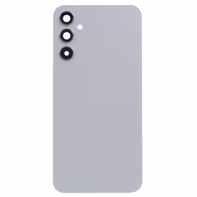 For-Samsung-Galaxy-A34-5G-A346-Battery-Housing-with-Camera-Lens-Cover-(Without-Logo)--Silver