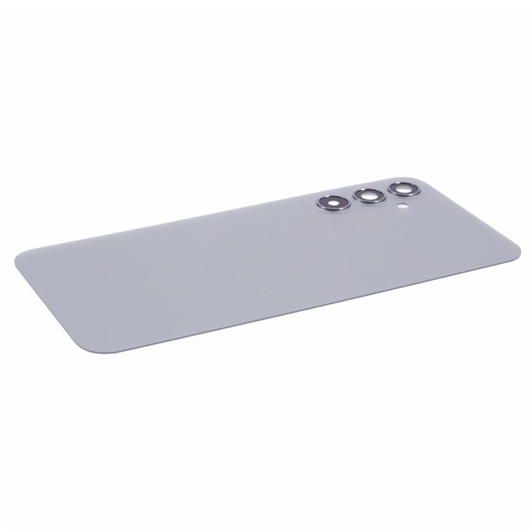 For-Samsung-Galaxy-A34-5G-A346-Battery-Housing-with-Camera-Lens-Cover-(Without-Logo)--Silver