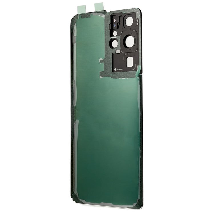For-Samsung-Galaxy-S21-Ultra-5G-G998-Battery-Housing-with-Adhesive-Sticker-+-Camera-Lens-Cover--Black