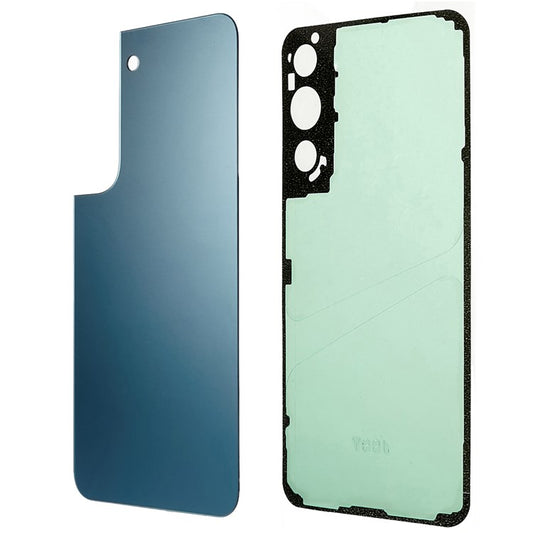 For-Samsung-Galaxy-S22-5G-S901-Battery-Housing-Cover-with-Adhesive-Sticker-Replacement-Parts--Dark-Blue