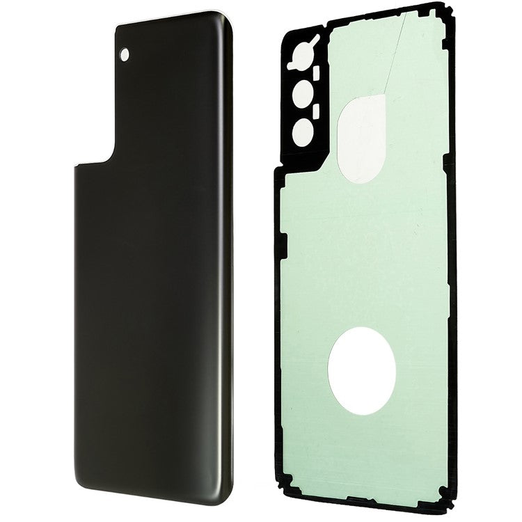 For-Samsung-Galaxy-S21+-5G-G996-Battery-Housing-Cover-with-Adhesive-Sticker-Replacement-Parts--Black