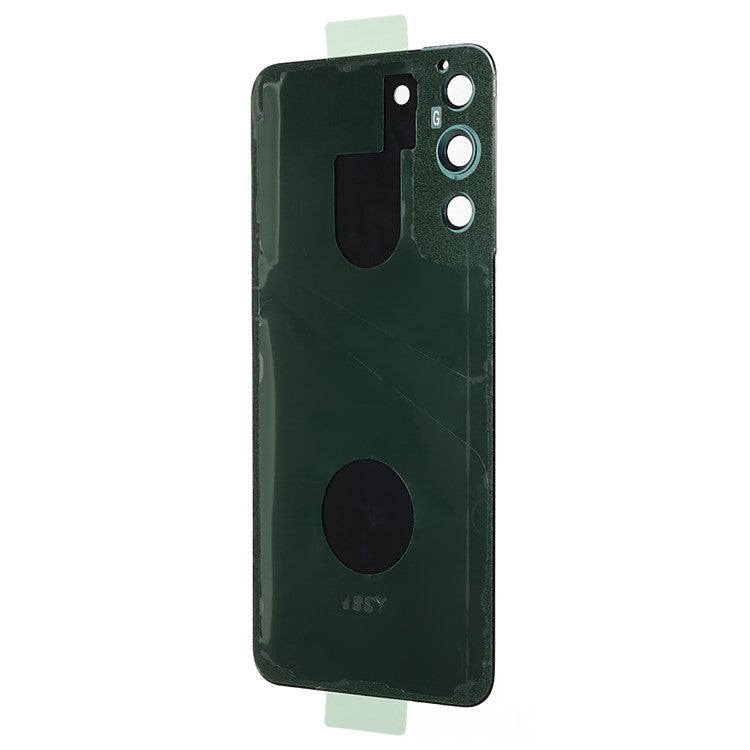 For-Samsung-Galaxy-S22+-5G-S906-Battery-Housing-with-Adhesive-Sticker-+-Camera-Lens-Cover--Green