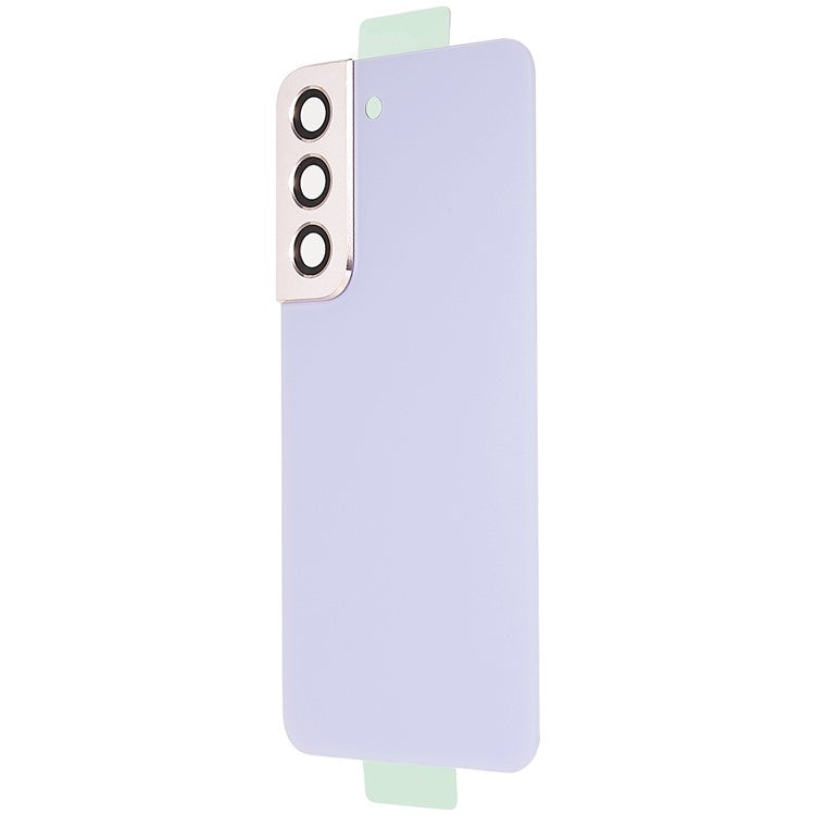 For-Samsung-Galaxy-S22-5G-S901-Battery-Housing-with-Adhesive-Sticker-+-Camera-Lens-Cover--Violet