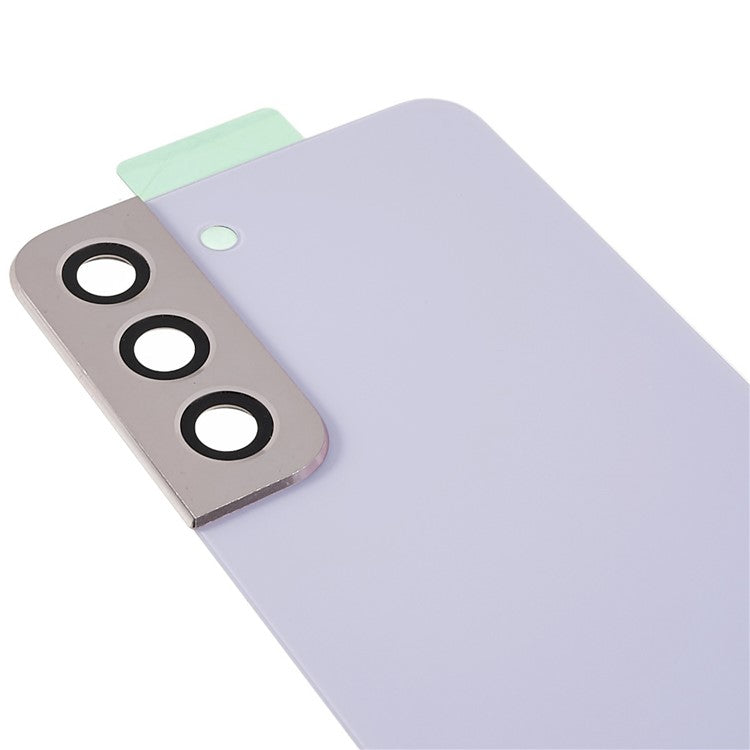 For-Samsung-Galaxy-S22-5G-S901-Battery-Housing-with-Adhesive-Sticker-+-Camera-Lens-Cover--Violet